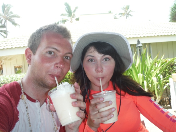 We were a little obsessed with pina coladas. 